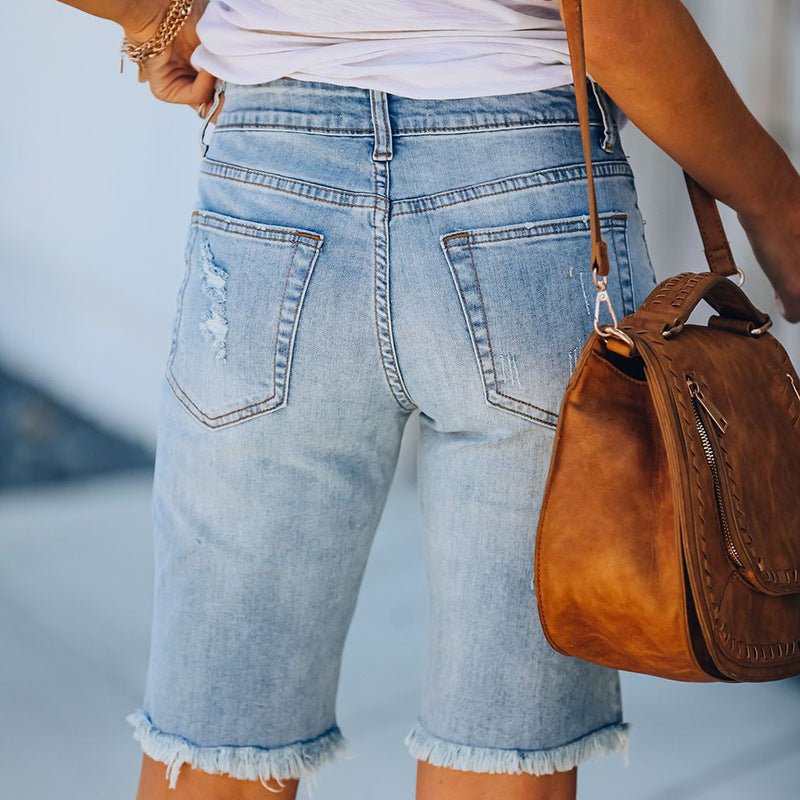 Shorts en jean pour femmes Chic und Stil