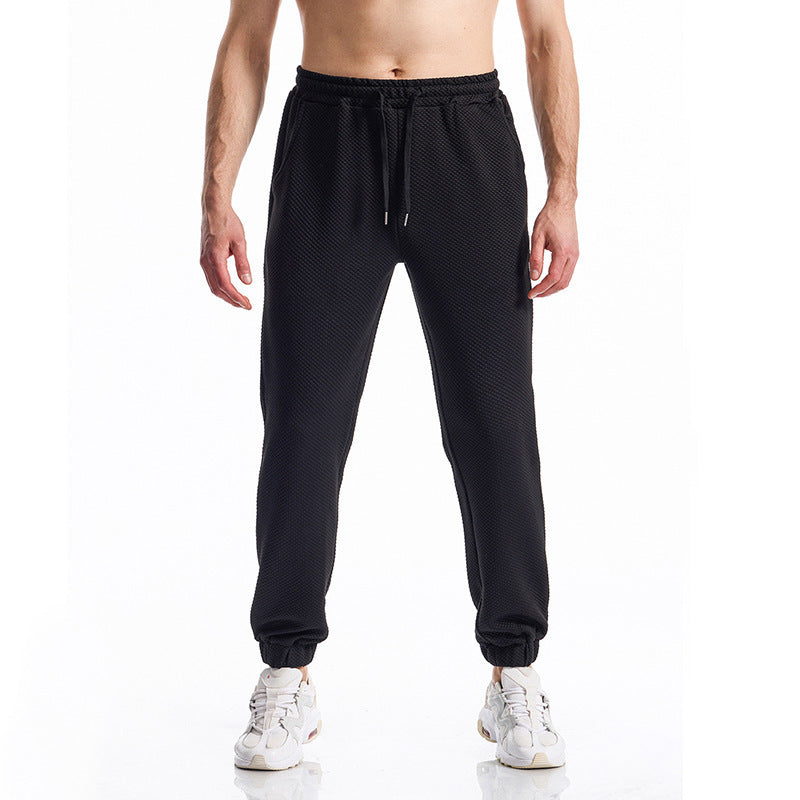 Comfortable sports pants for men with elastic waistband and modern side pockets Chic and Style