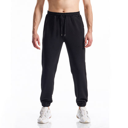 Comfortable sports pants for men with elastic waistband and modern side pockets Chic and Style