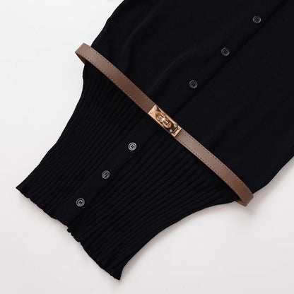 Dames élégante cardigan avec un design cintré Chic und Stil