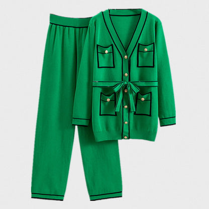 Dames ensemble tricot confortable Chic und Stil