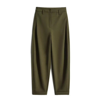 Pantalons larges taille haute ajustés pour femmes Chic und Stil 1750846558
