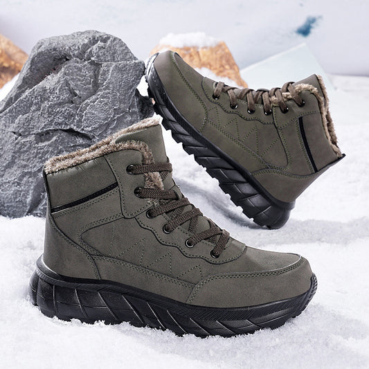 Bottes d'hiver pour femmes avec doublure isolante et semelle antidérapante Chic und Stil