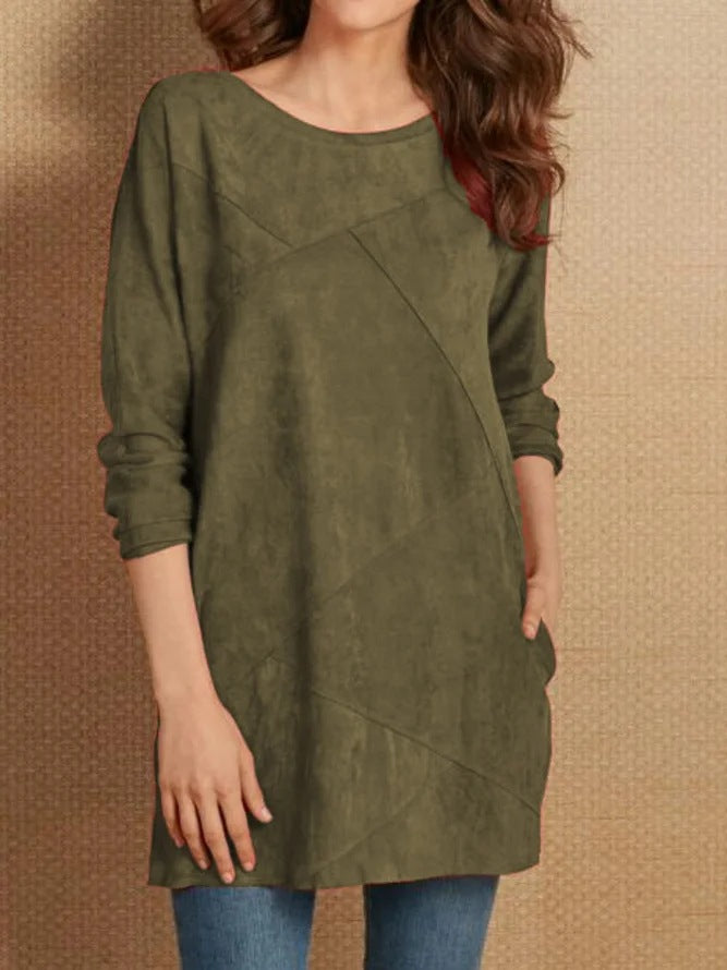 Tunique femme au design asymétrique et en matériau doux Chic und Stil