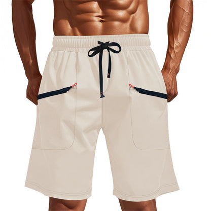 Pantalons de loisirs pour hommes avec poches multifonctionnelles et ceinture élastique Chic und Stil