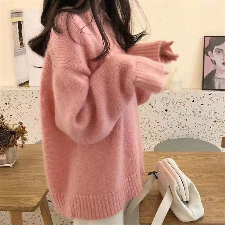 Femme pull oversized confortable Chic und Stil