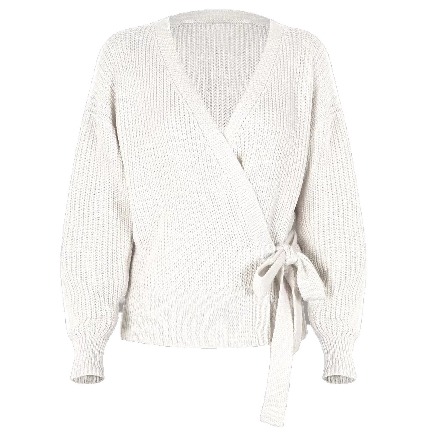 Dames Cool Wrap Cardigan avec détails modernes en volants Chic und Stil