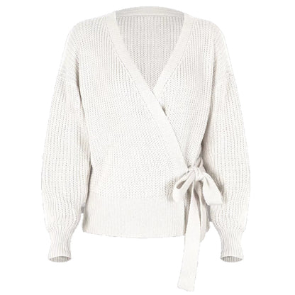 Dames Cool Wrap Cardigan avec détails modernes en volants Chic und Stil