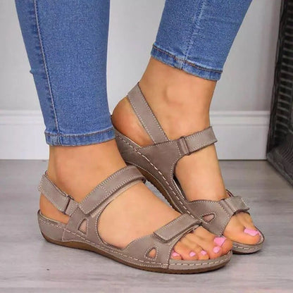 Sandales de confort décontractées réglables pour femmes Chic und Stil