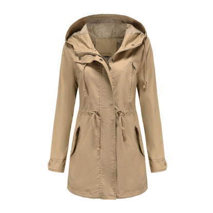 Functional jacket for women with adjustable waist and zipper Chic und Stil