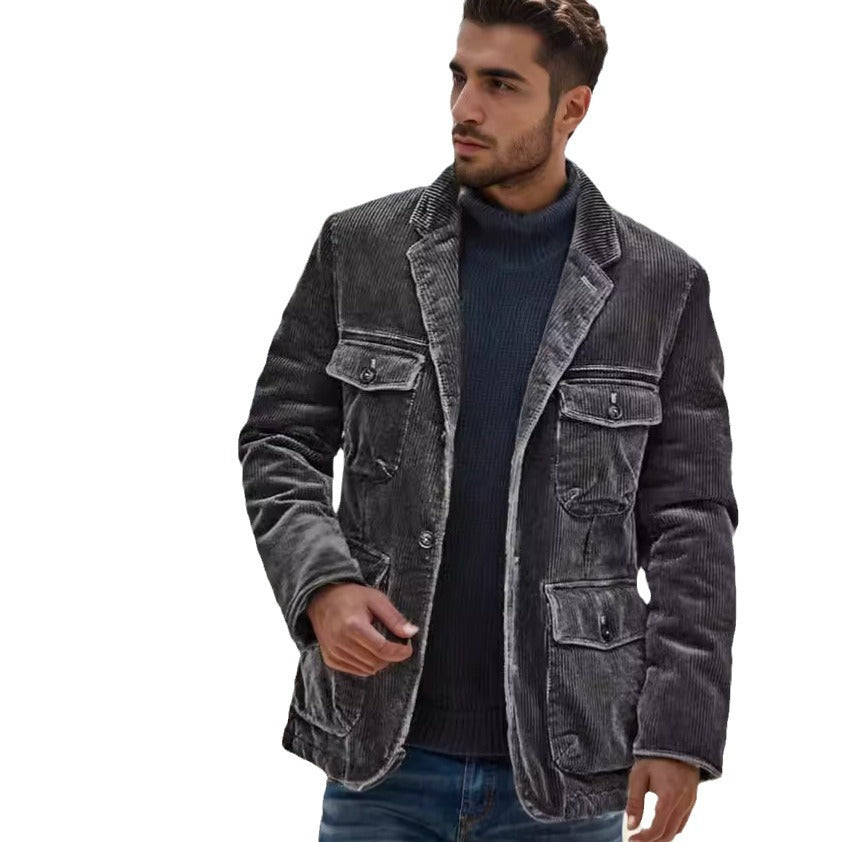 Dames Cord Blazer Chic und Stil