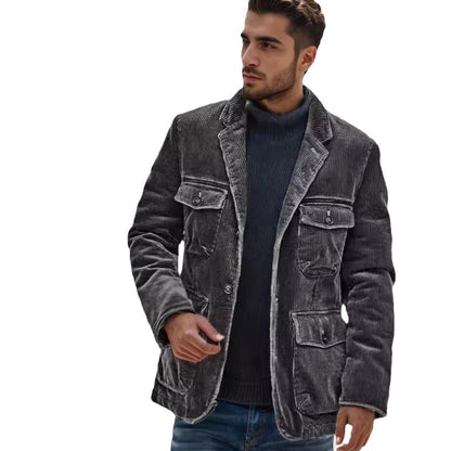 Dames Cord Blazer Chic und Stil