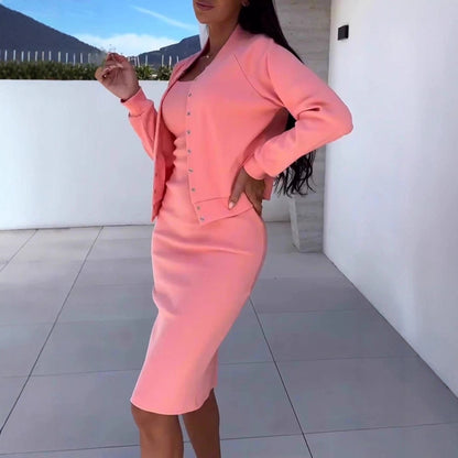 Tenue sportive pour dames avec veste décontractée et robe Chic und Stil