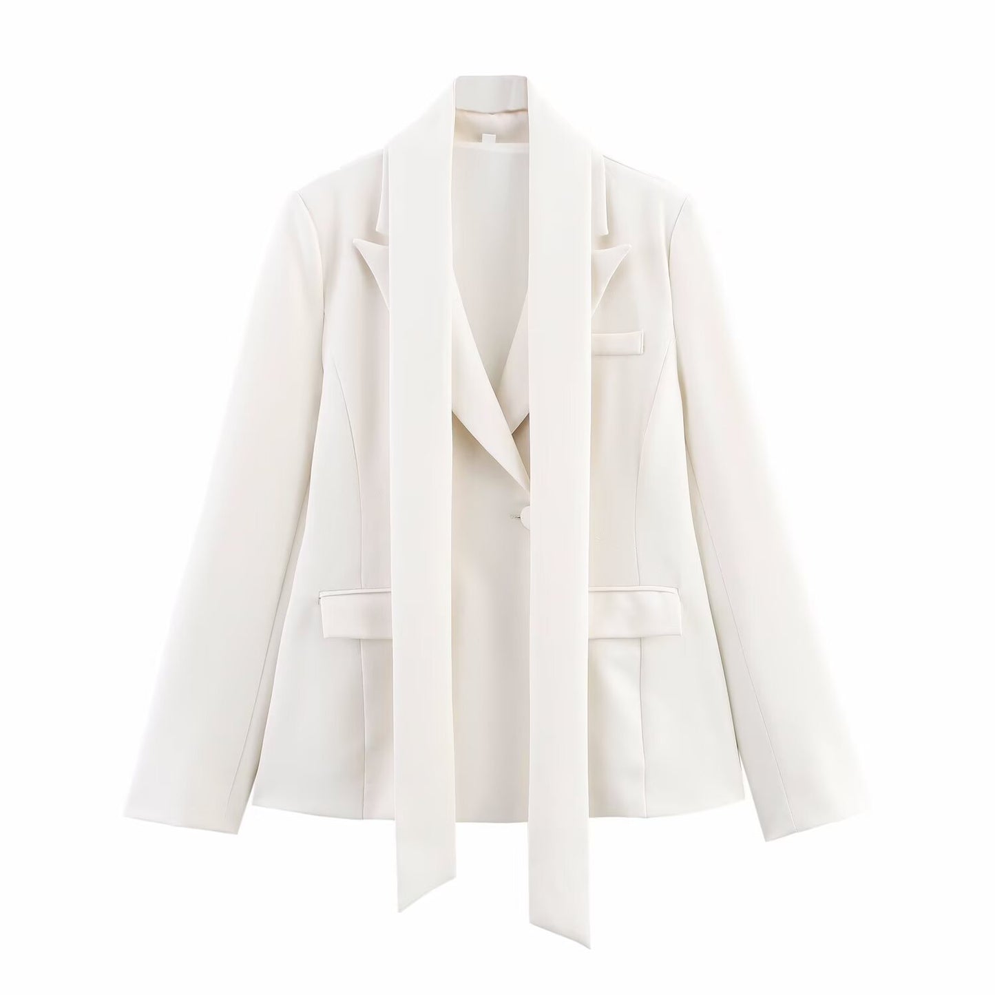 Dames blazer élégant avec foulard amovible Chic und Stil