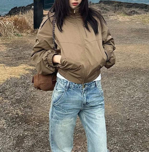 Veste de transition pour femmes avec des manches volumineuses Chic & Stil