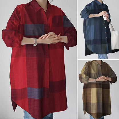 Chemisier à boutons colorblock de loisirs pour femmes Chic und Stil