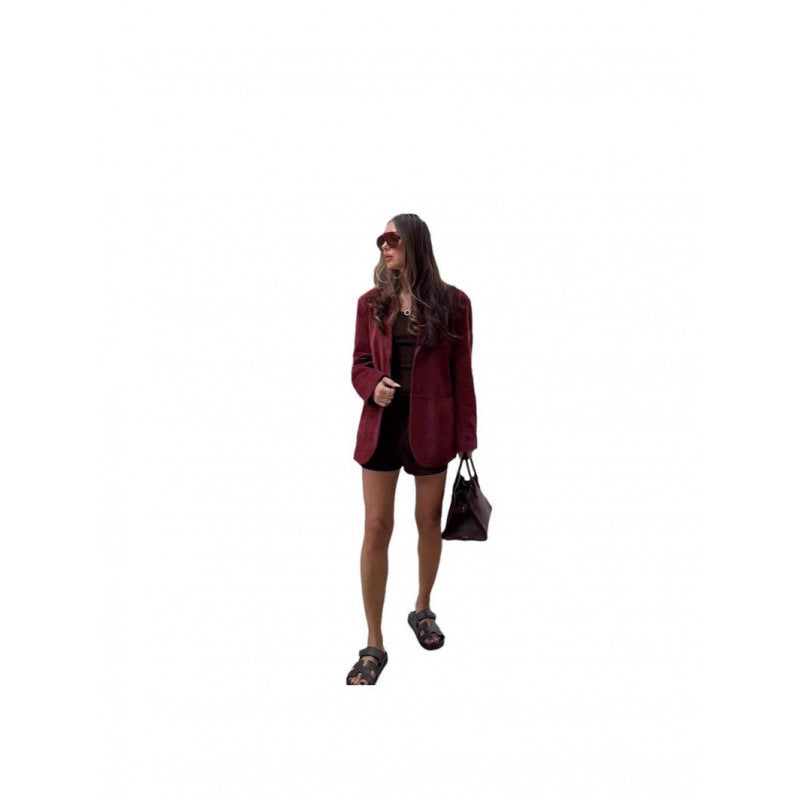 Blazer mode pour femmes en tissu de haute qualité Chic und Stil