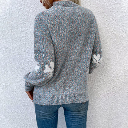 Pull femme avec motif décoratif Chic und Stil