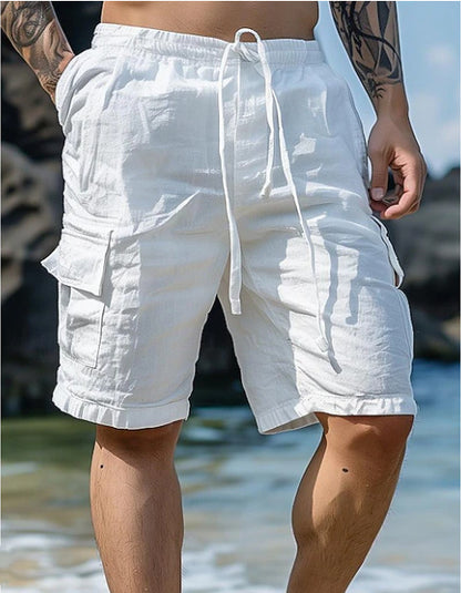 Shorts cargo pour hommes avec plusieurs poches Chic und Stil
