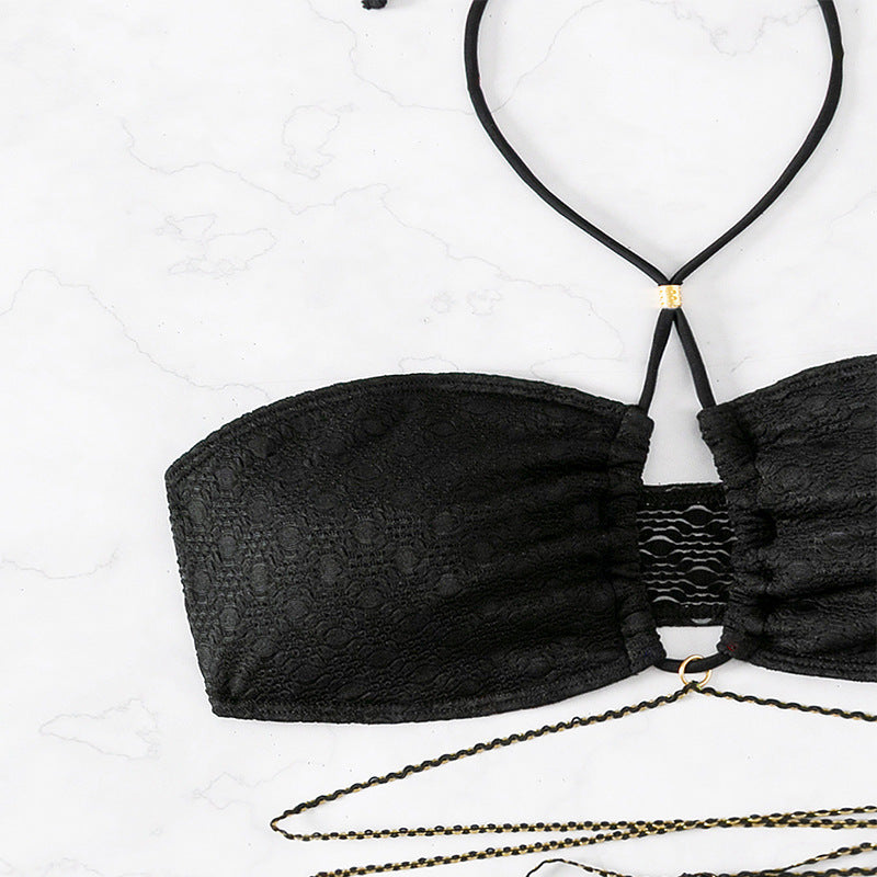 Dames Ensemble de bikini bustier stylé Chic und Stil