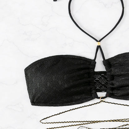 Dames Ensemble de bikini bustier stylé Chic und Stil