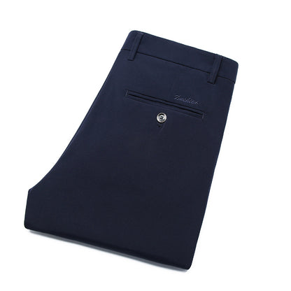 Elegant pants for men with a slim fit and stretchy material Chic and Style