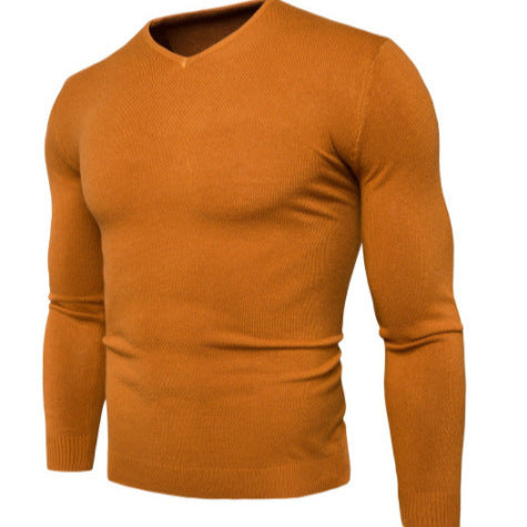 Pull homme en V de haute qualité en coton Chic und Stil