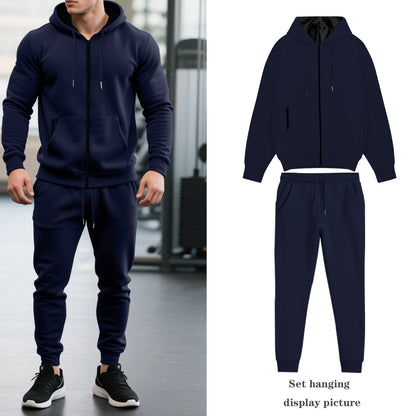 Costume de sport pour hommes avec capuche et poches pratiques Chic und Stil