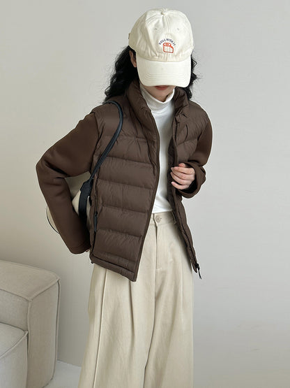 Dames gilet matelassé léger avec poches et coupe moderne Chic und Stil