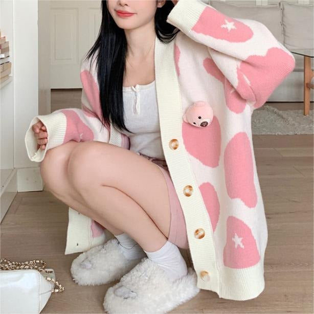 Dames gilet ludique avec application d'ours Chic und Stil