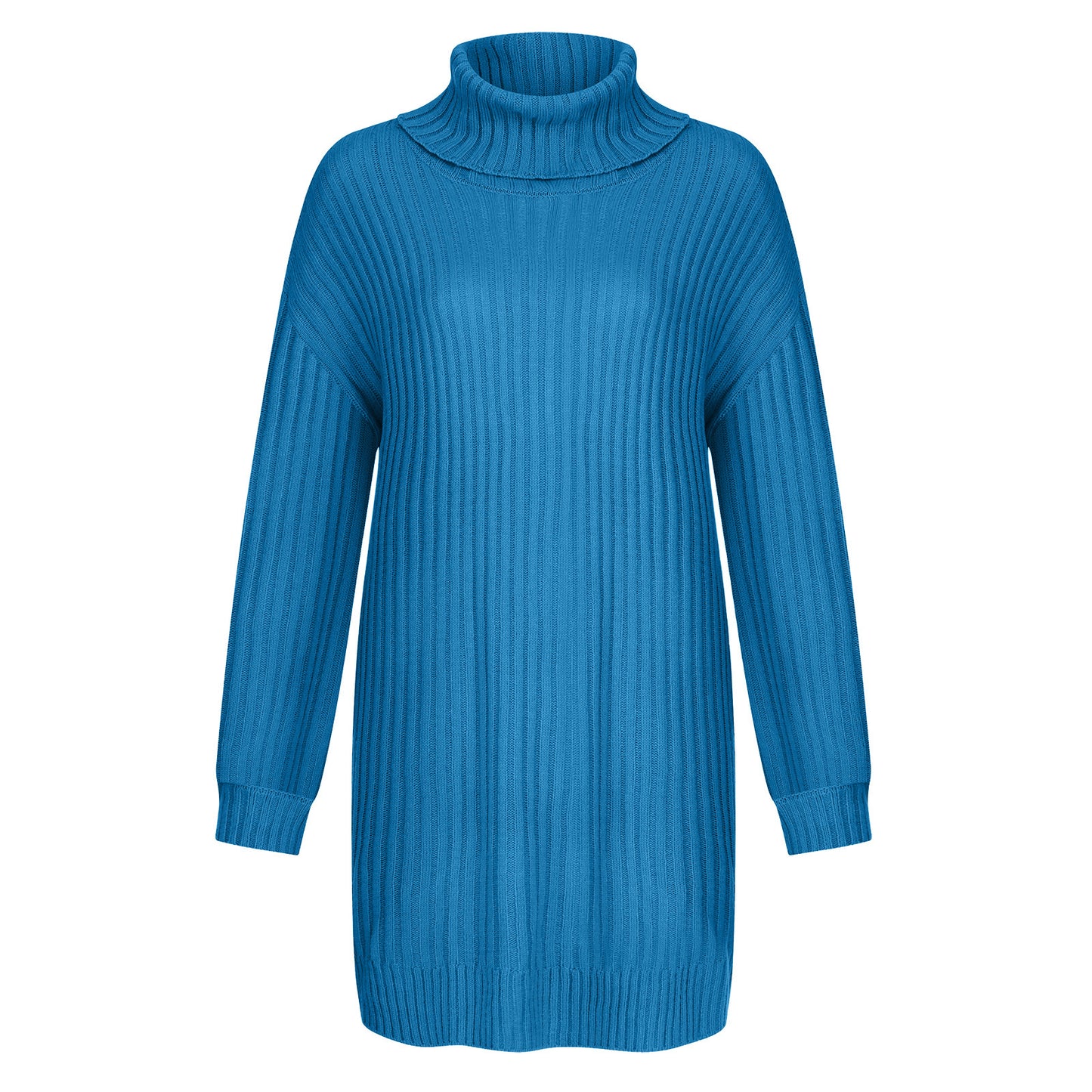 Pull-over à col roulé en grosse maille pour femmes, coupe décontractée Chic und Stil