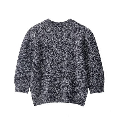 Cardigan pour femmes avec motif texturé innovant et boutonnière Chic und Stil