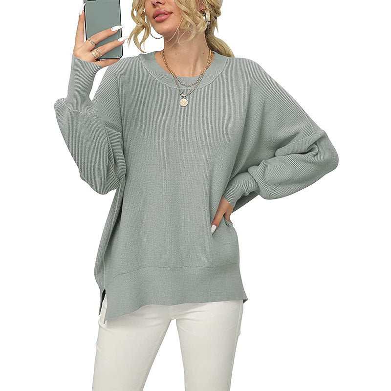 Femmes Pull en tricot surdimensionné Chic und Stil