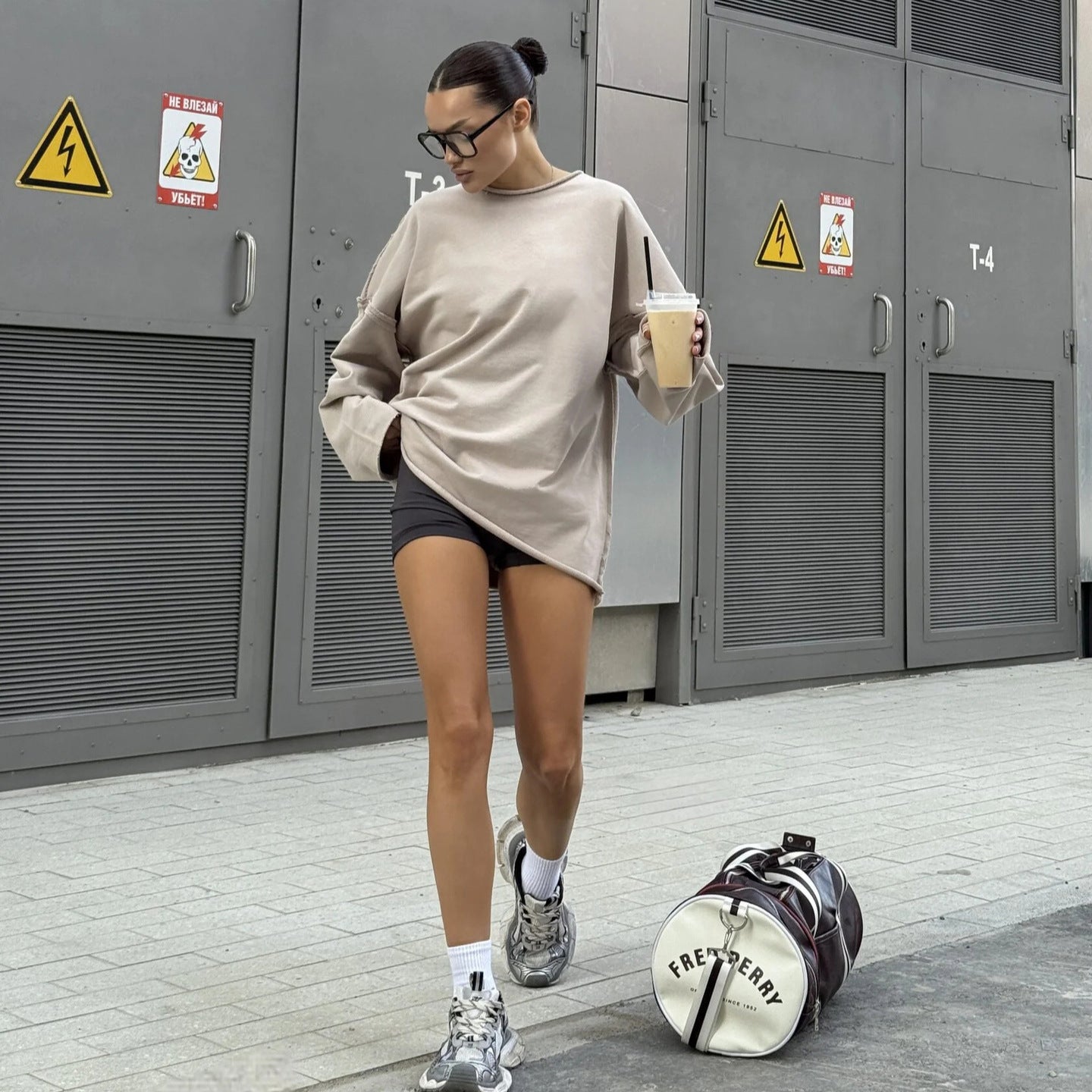 Pull oversized décontracté pour femmes avec des accents tendance Chic und Stil