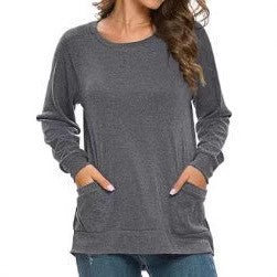 Casual pull for women with pockets Chic and Style