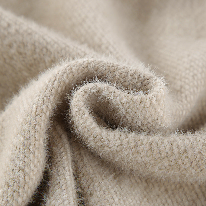 Dames Cardigan douillet avec manches larges et ceinture à nouer Chic und Stil