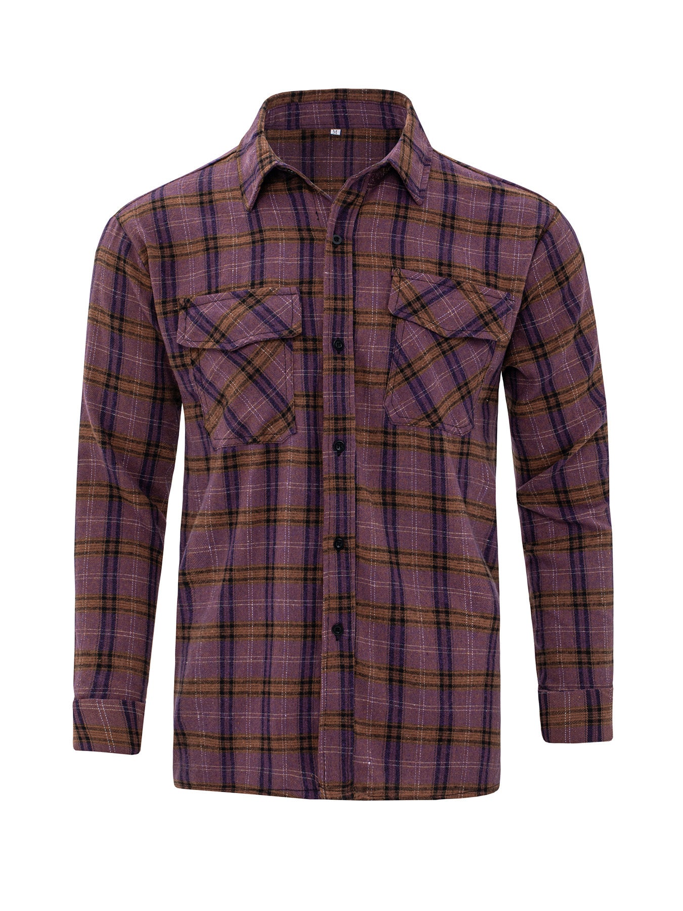 Chemise en flanelle à carreaux pour hommes Chic und Stil