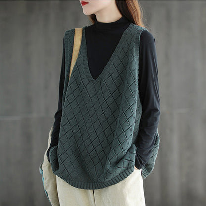 Dames gilet en tricot Chic und Stil