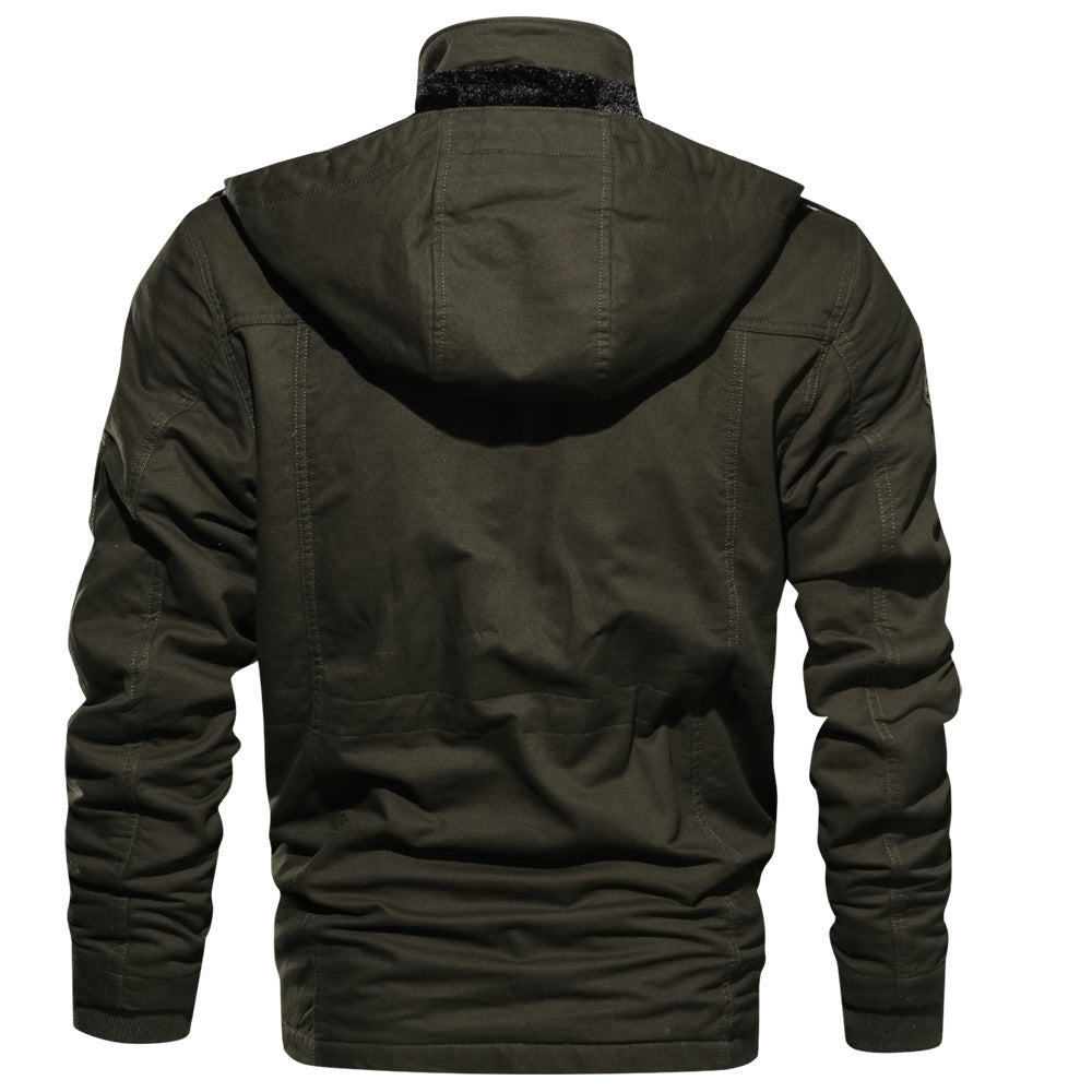 Functional jacket for men with padded interior and practical pockets Chic and Style