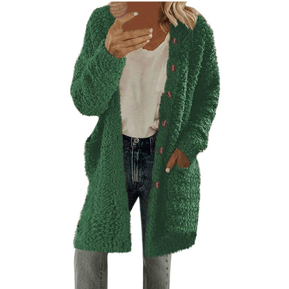 Dames Pull Cardigan Chic und Stil