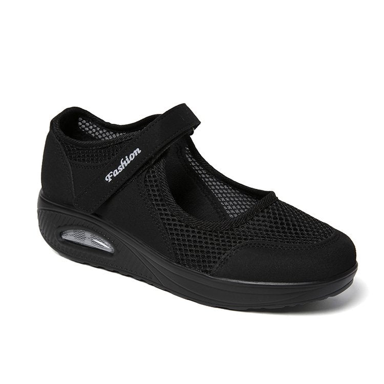 Baskets Slip-On Confortables pour Femmes avec Structure en Maille Respirante Chic und Stil