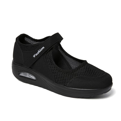 Baskets Slip-On Confortables pour Femmes avec Structure en Maille Respirante Chic und Stil