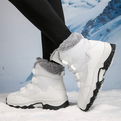 Bottes d'hiver chaudes pour dames avec polaire isolante et semelle antidérapante Chic und Stil