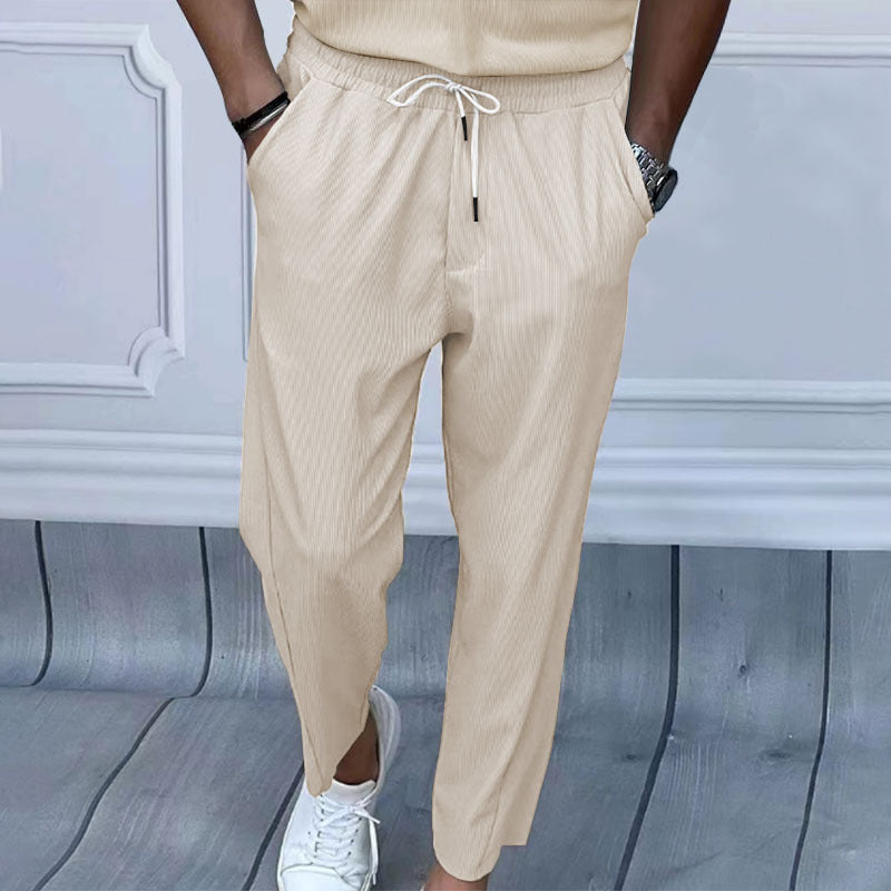 Comfortable men's lounge pants with side pockets Chic and Style