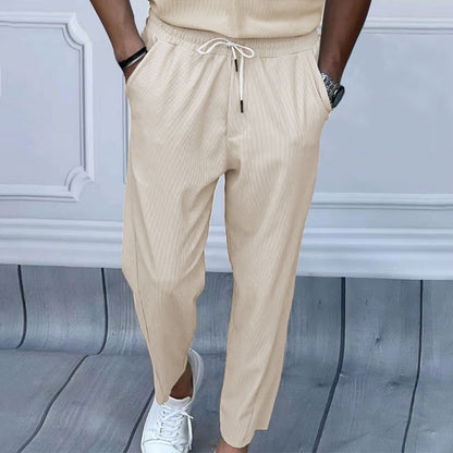 Comfortable men's lounge pants with side pockets Chic and Style