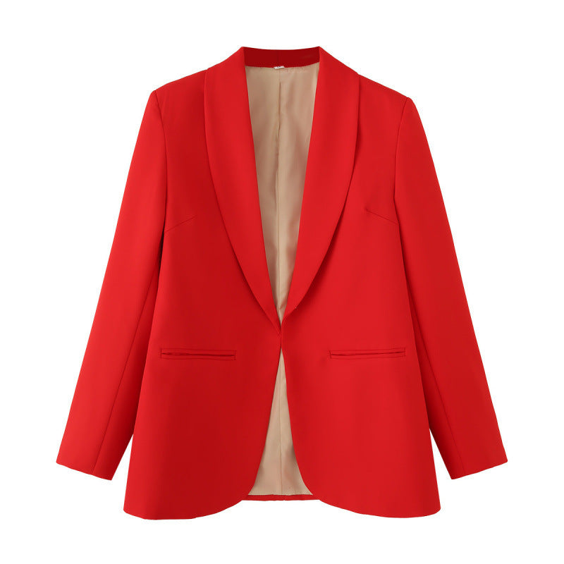 Dames blazer élégant avec coupe unique et poches Chic und Stil