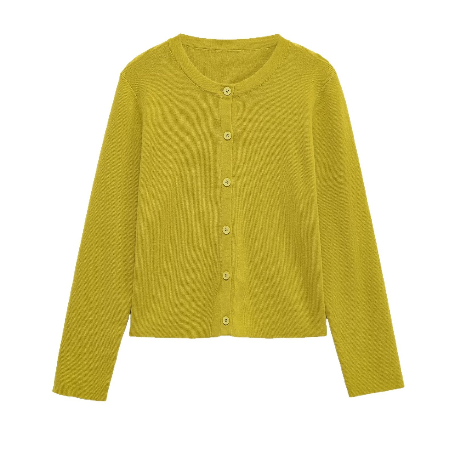 Dames cardigan avec patte de boutonnage et coupe féminine Chic und Stil