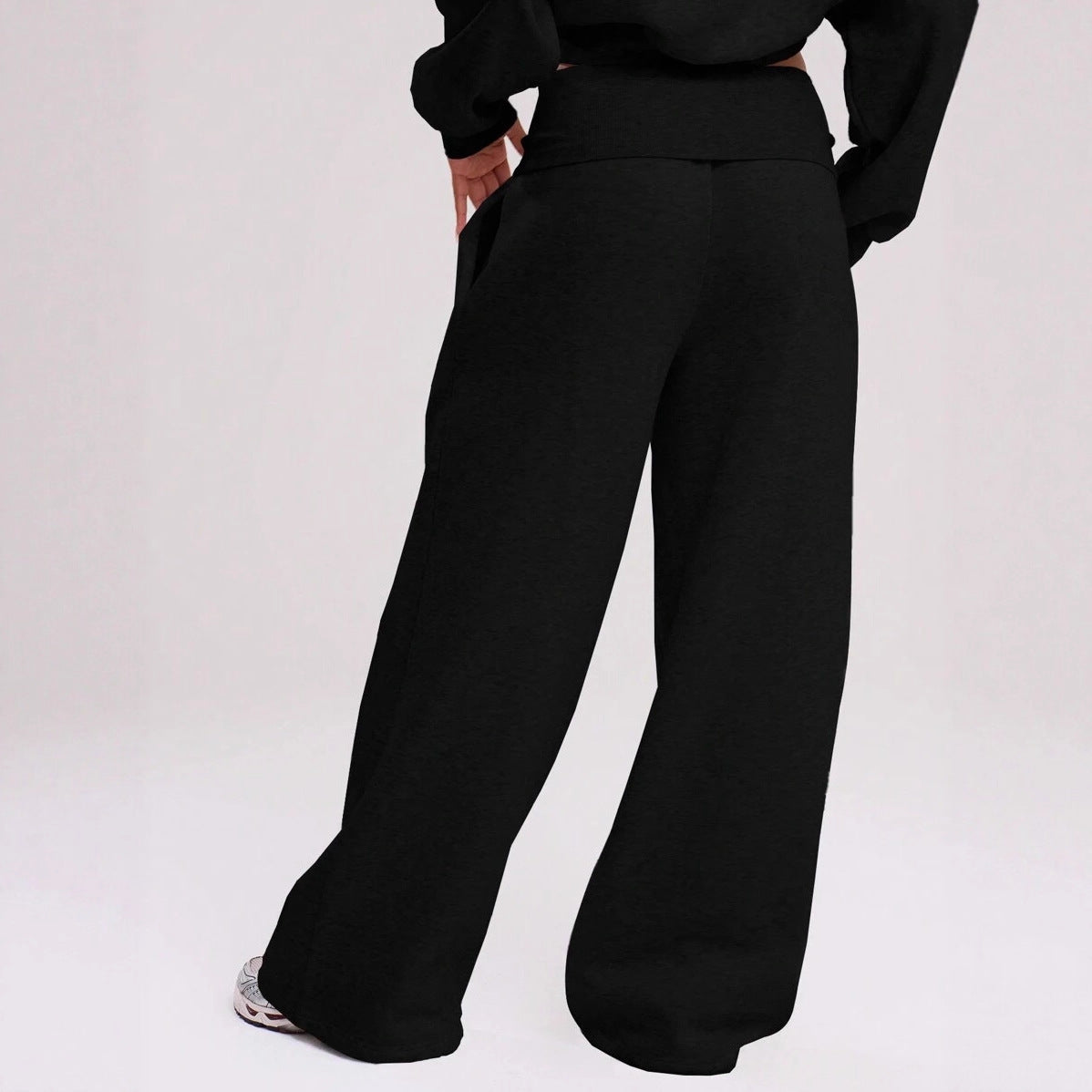 Ladies Wide Casual Chic Pants