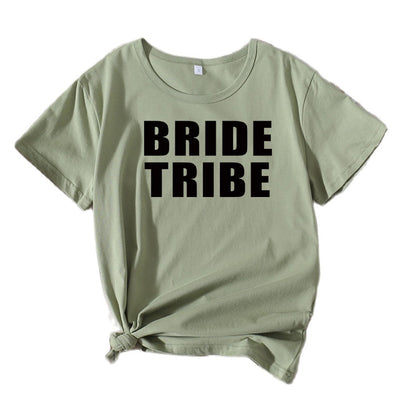 T-shirt graphique de loisirs pour femmes Brauttribe Chic und Stil