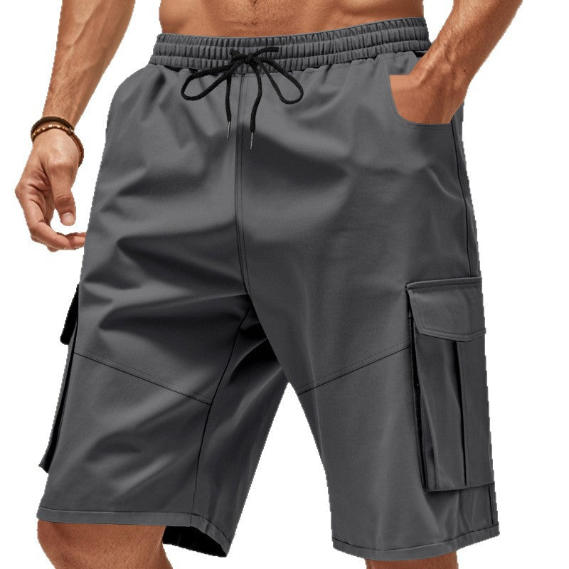 Shorts cargo pour homme avec poches latérales pratiques et taille élastique Chic und Stil